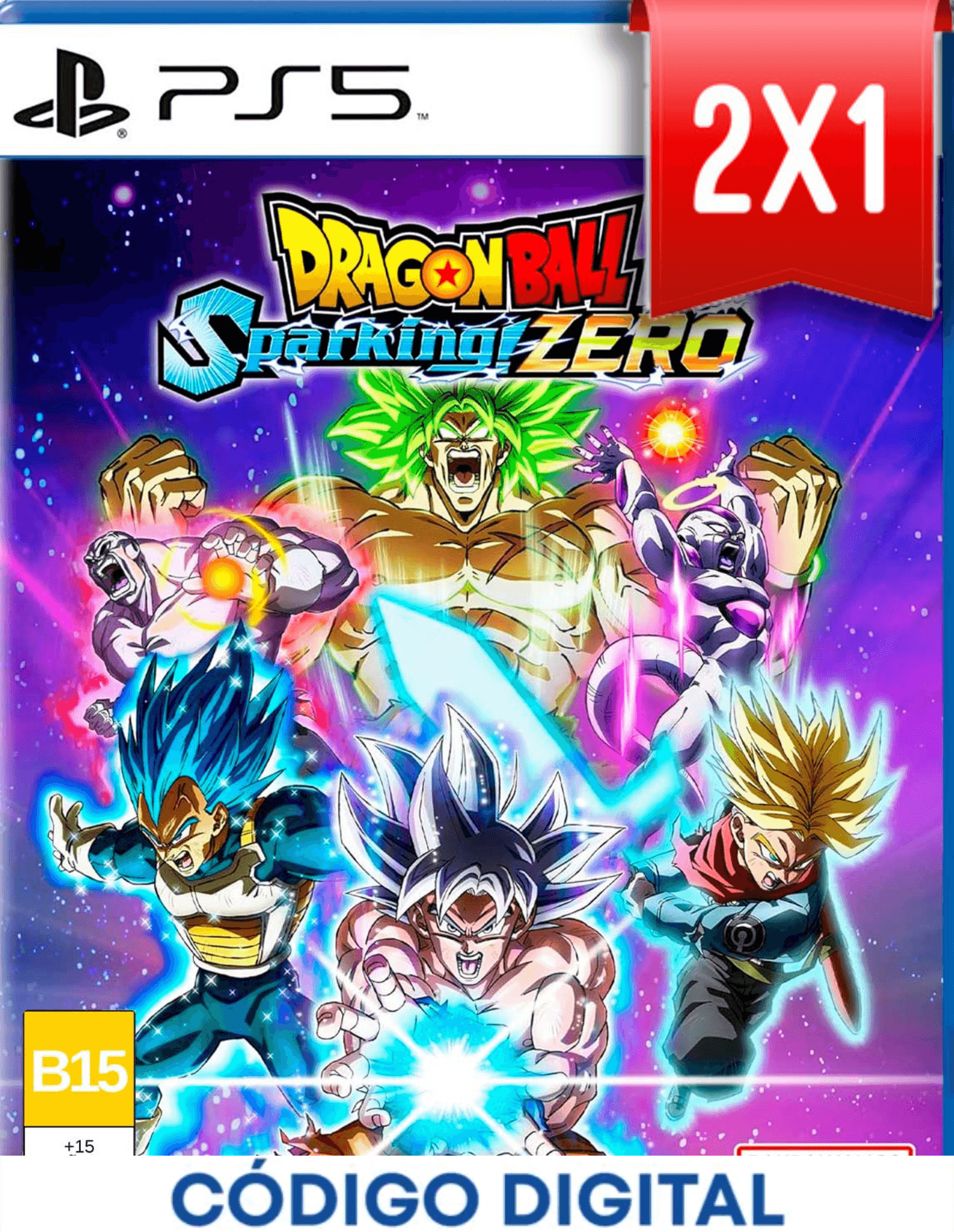 Dragon Ball Sparking Zero PS5 [Codigo Digital]