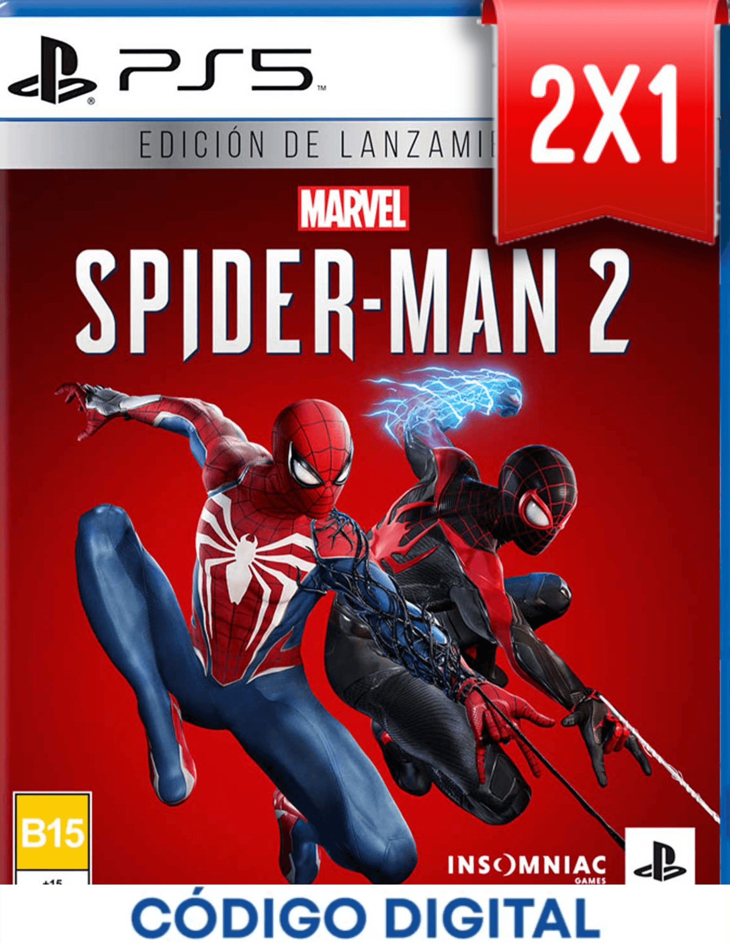 Marvel Spider-Man 2 PS5 [Codigo Digital]