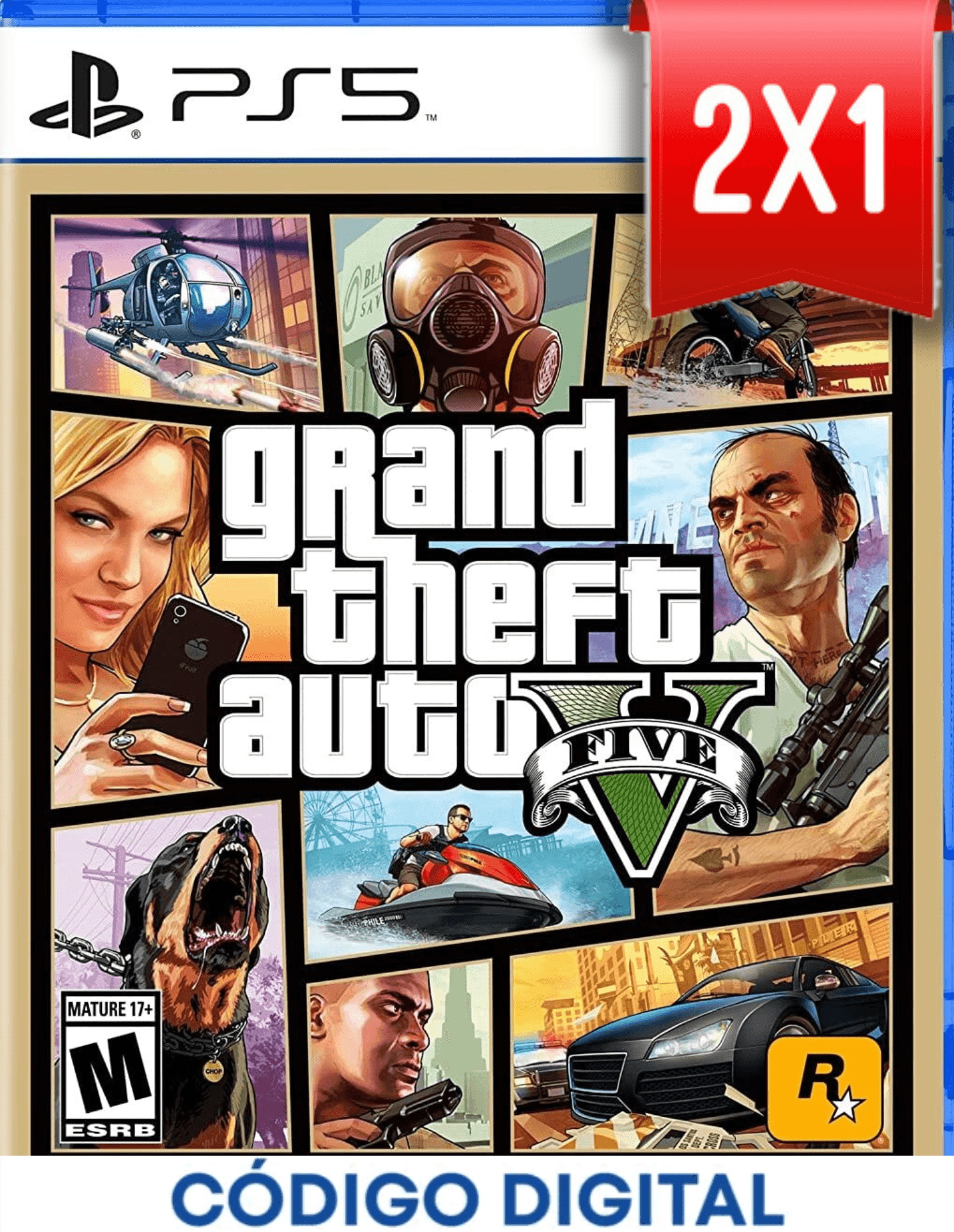 GTA V PS5 [Codigo Digital]