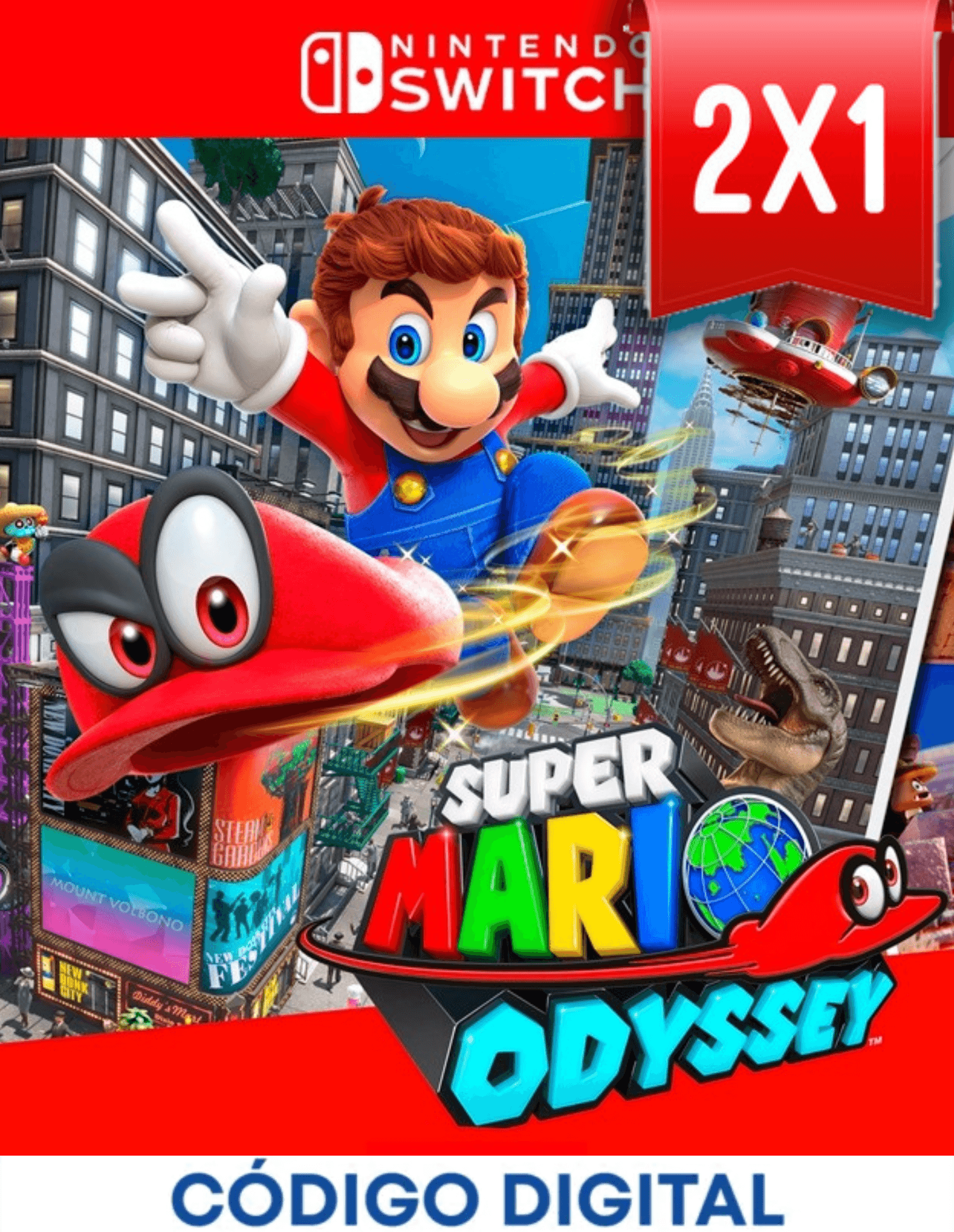 Super Mario Odyseey Switch [Codigo Digital]