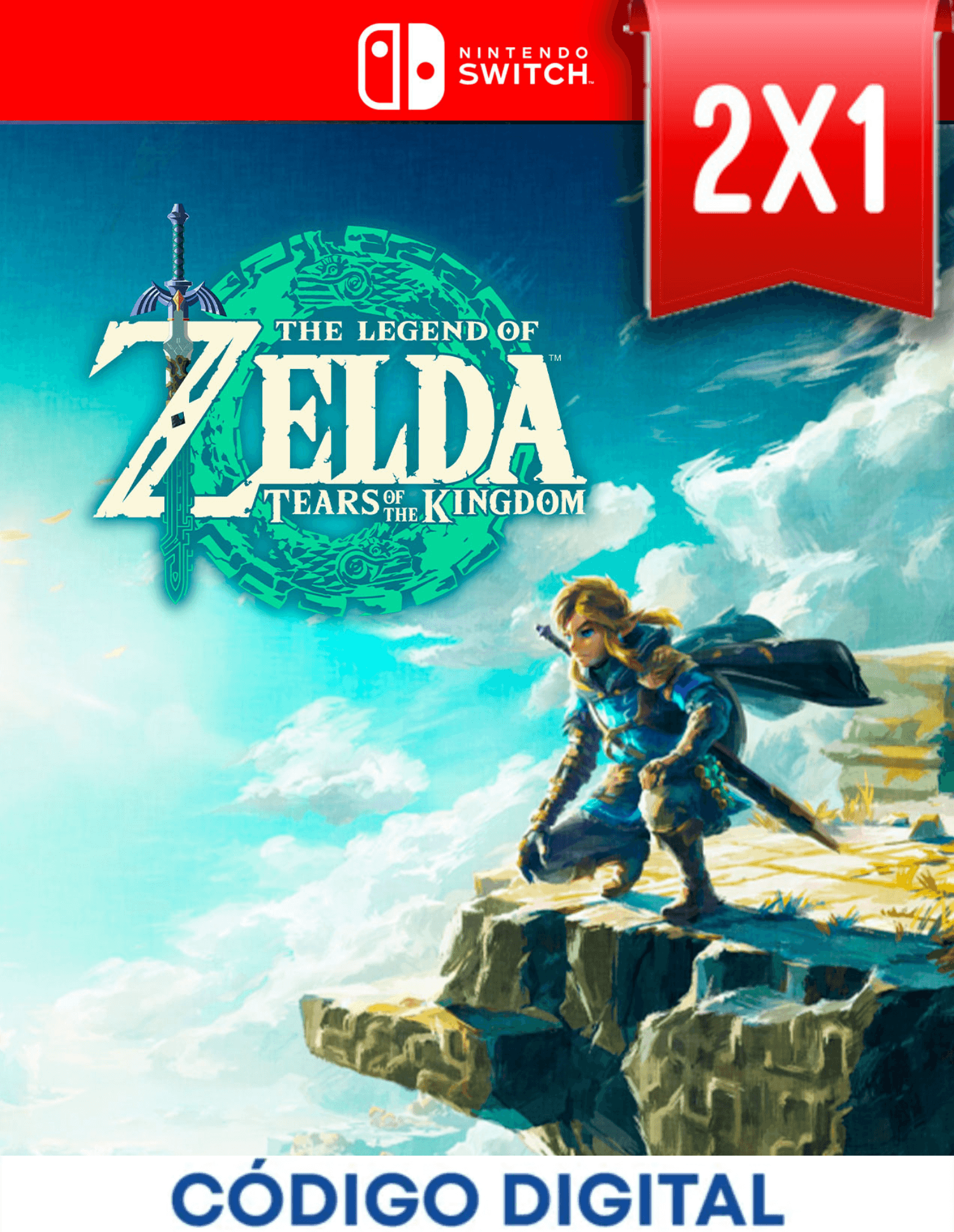 Zelda Tears Of The Kingdom Switch [Codigo Digital]