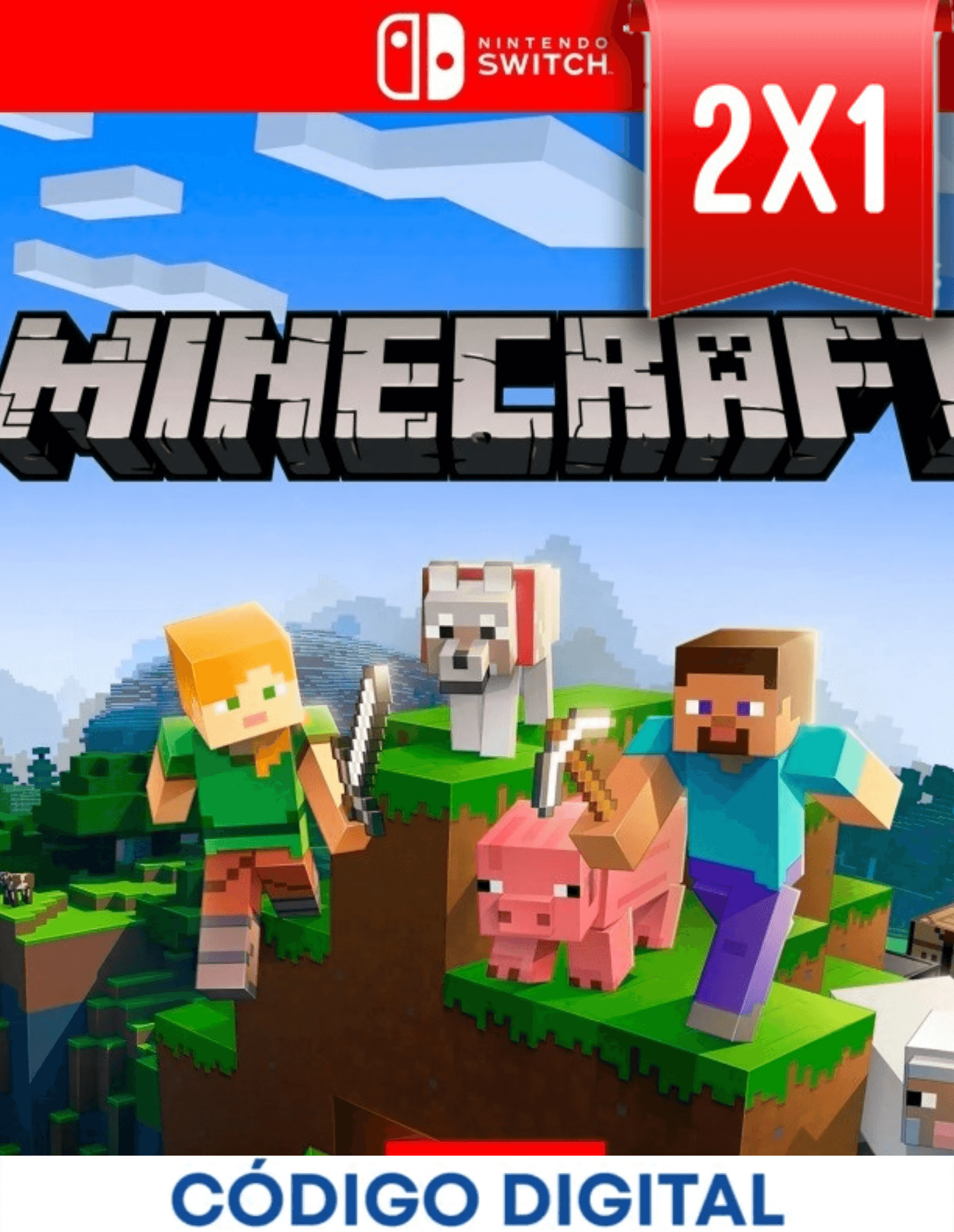 Minecraft Switch [Codigo Digital]