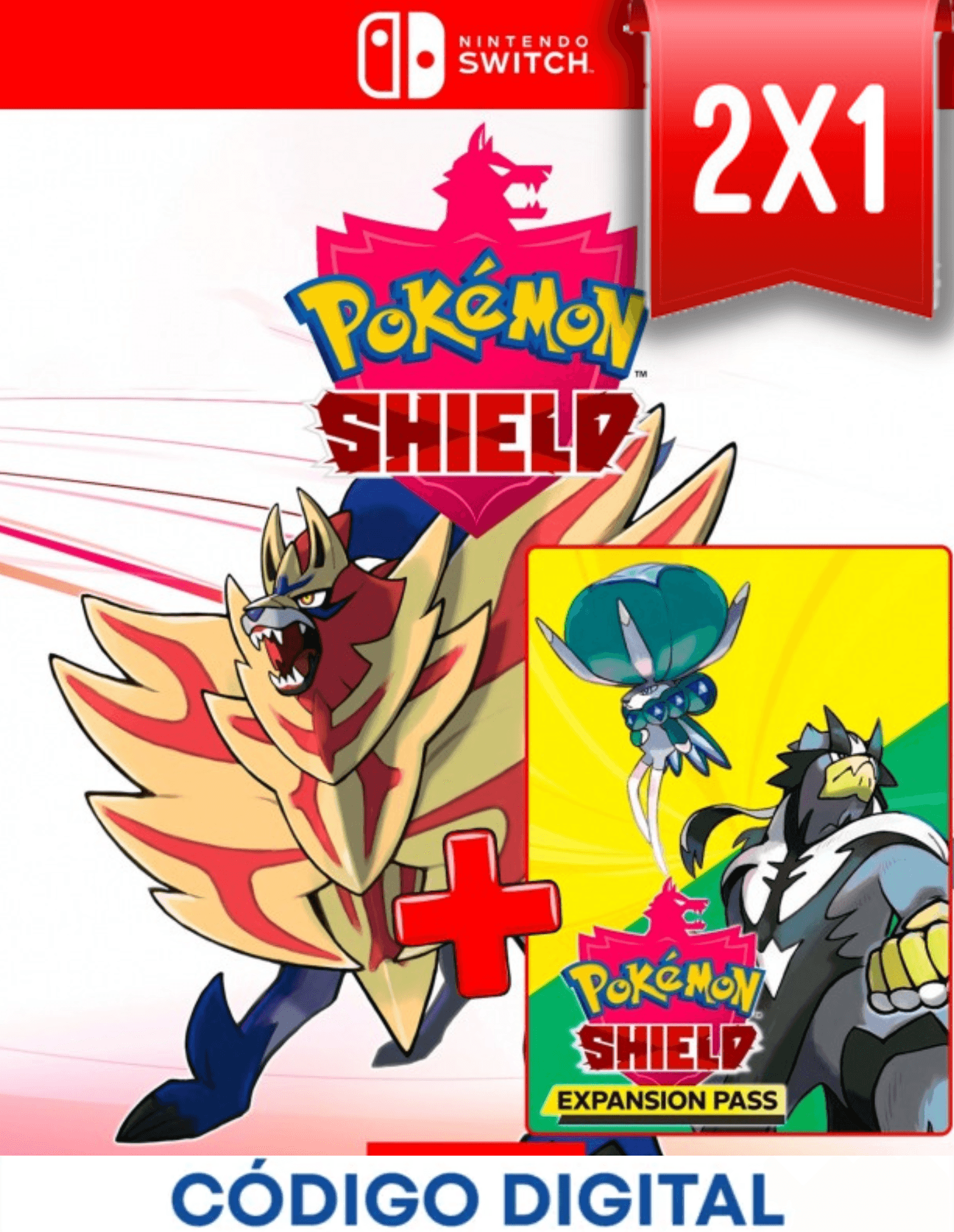 Pokemon Shield Switch [Codigo Digital]