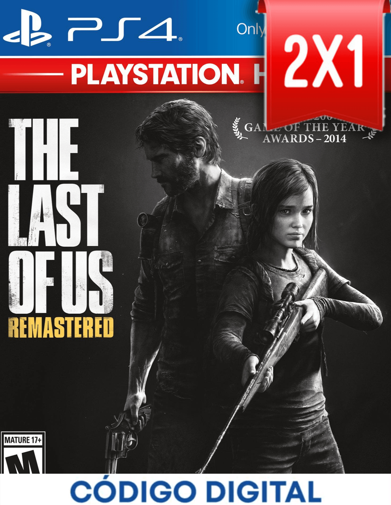 The Last Of Us Remastered PS4 [Codigo Digital]