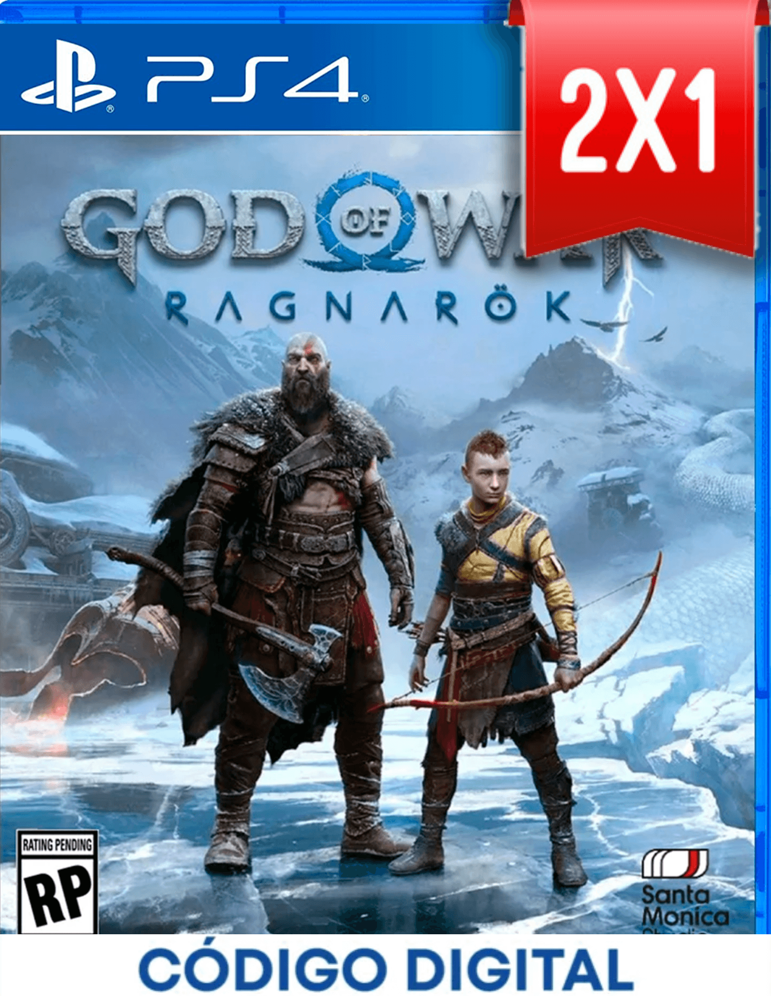 God Of War Ragnarok PS4 [Codigo Digital]