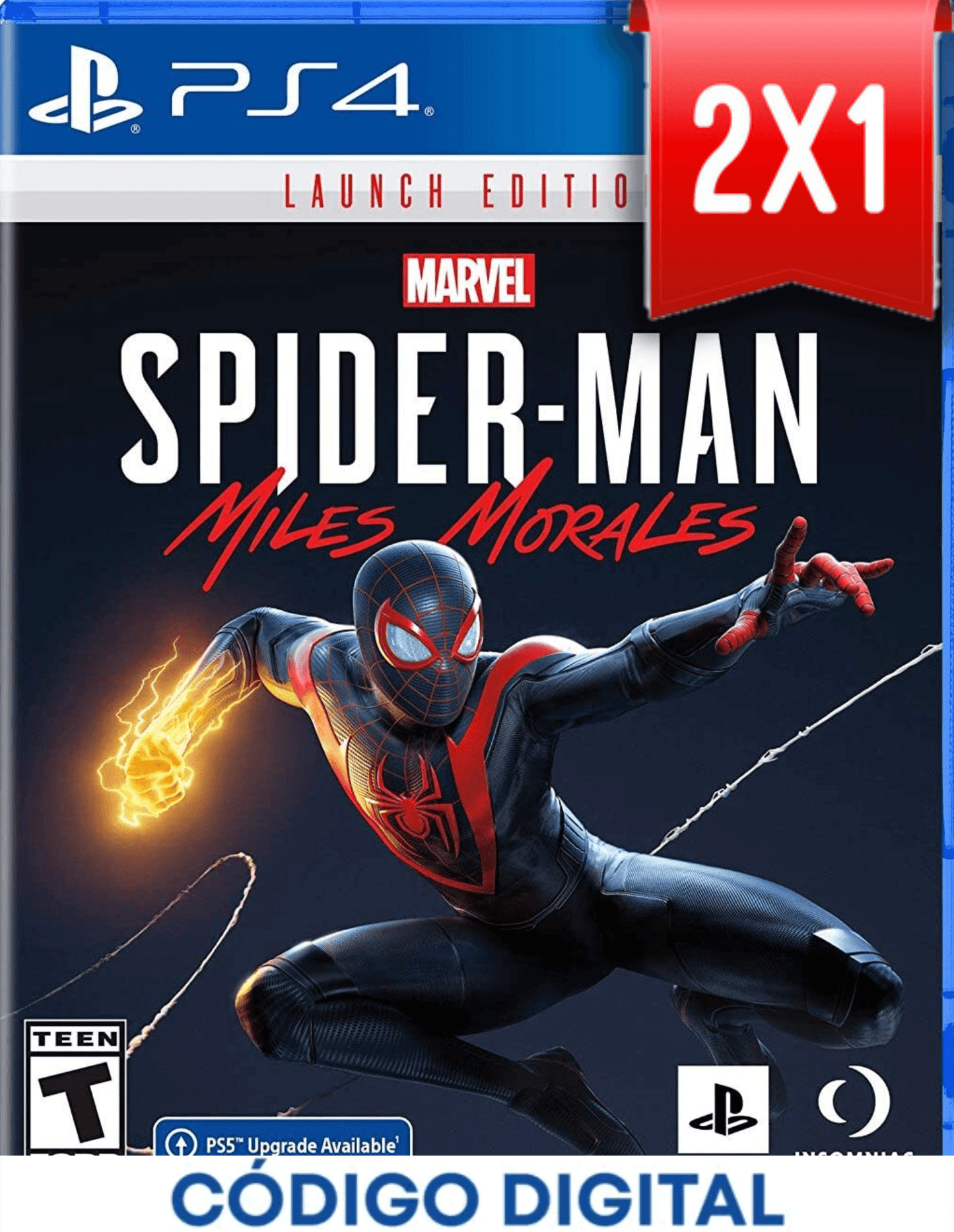 Spider-Man Miles Morales PS4 [Codigo Digital]