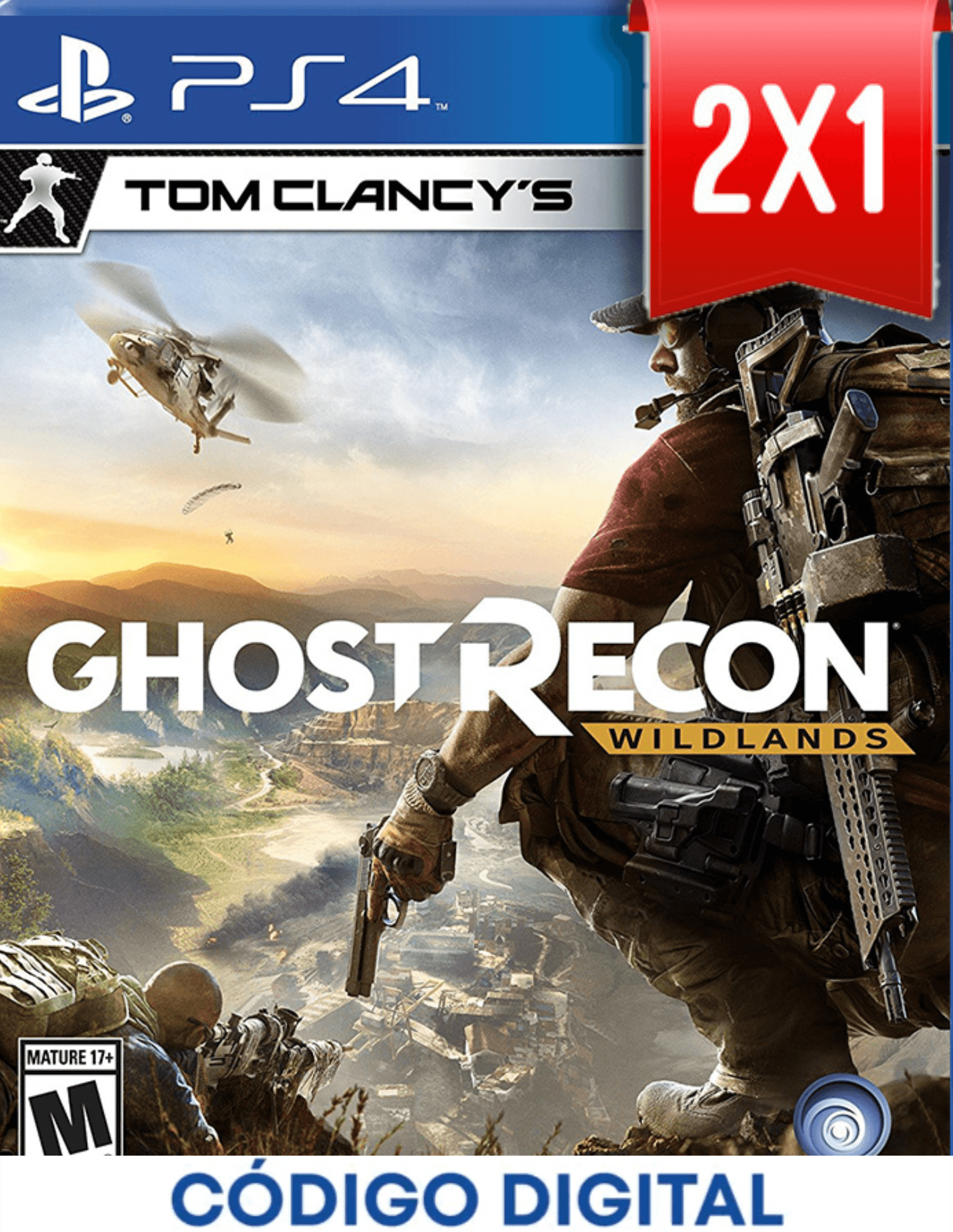 Ghost Recon Wildlands PS4 [Codigo Digital]