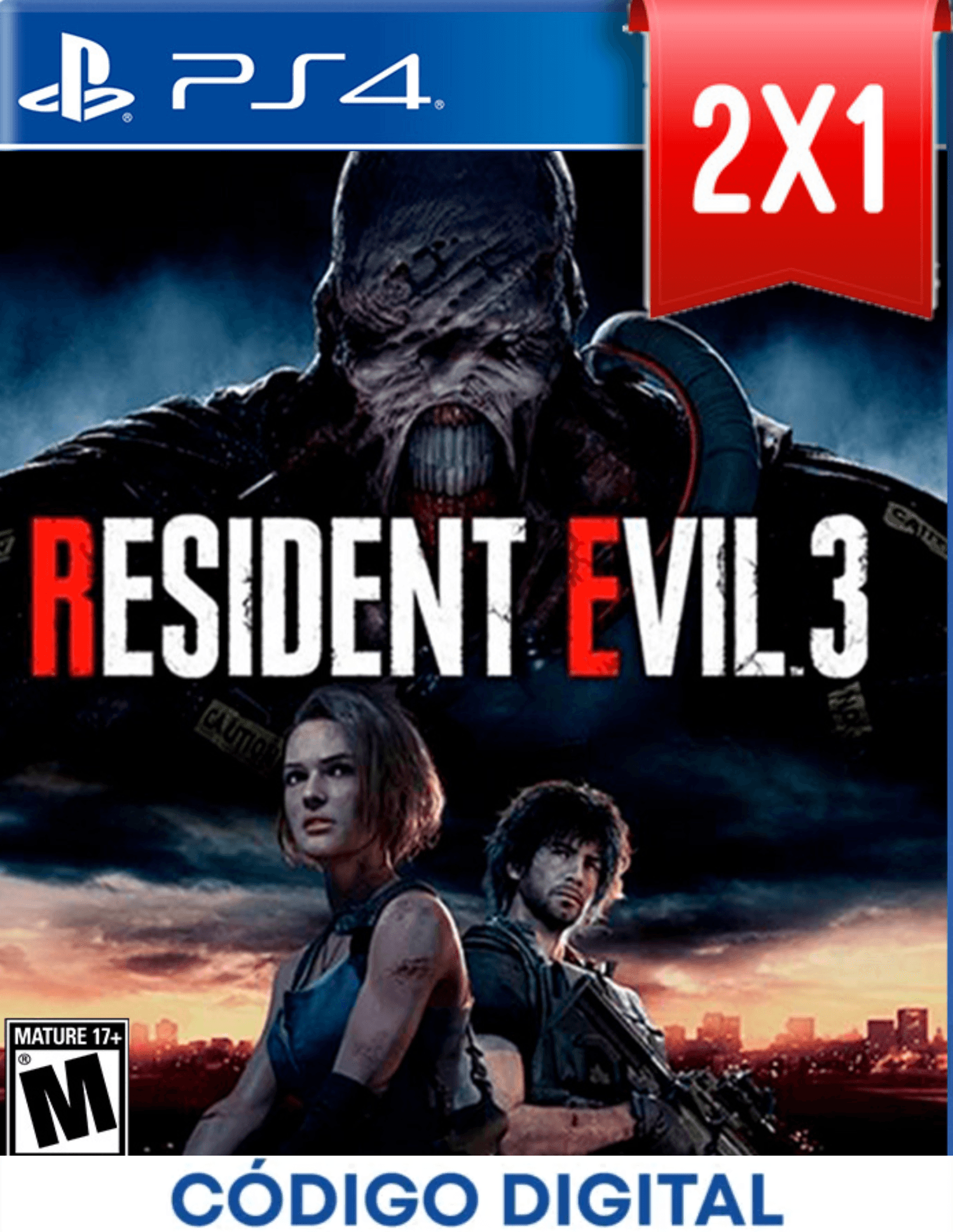 Resident Evil 3 PS4 [Codigo Digital]