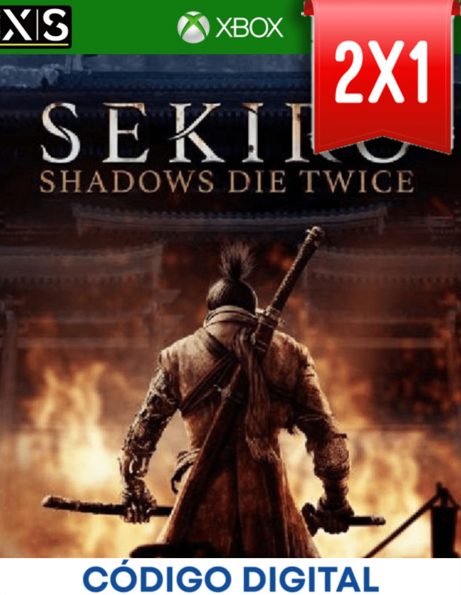 Sekiro Shadows Die Twice Xbox [Codigo Digital]