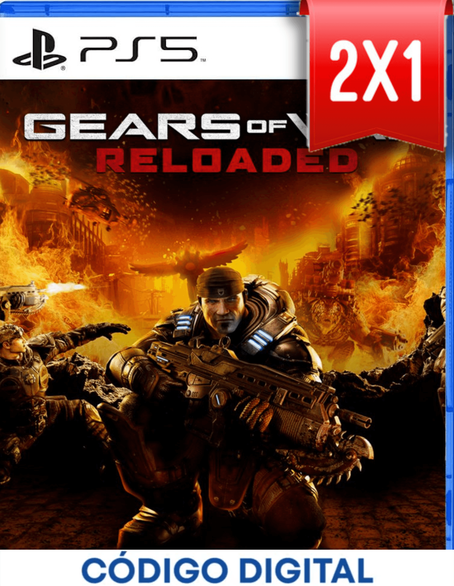 Gears Of War Reloaded PS5 [Codigo Digital]