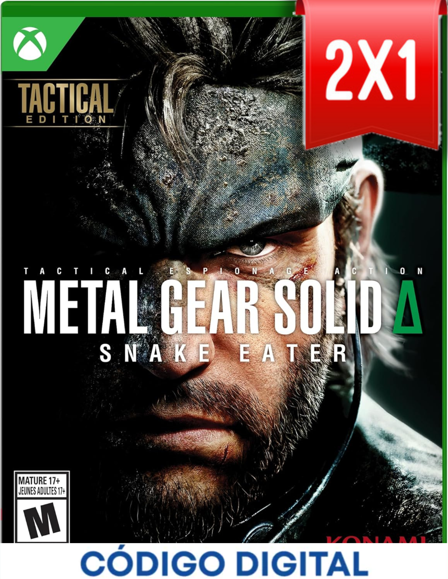 Metal Gear Solid Snake Eater Xbox [Codigo Digital]
