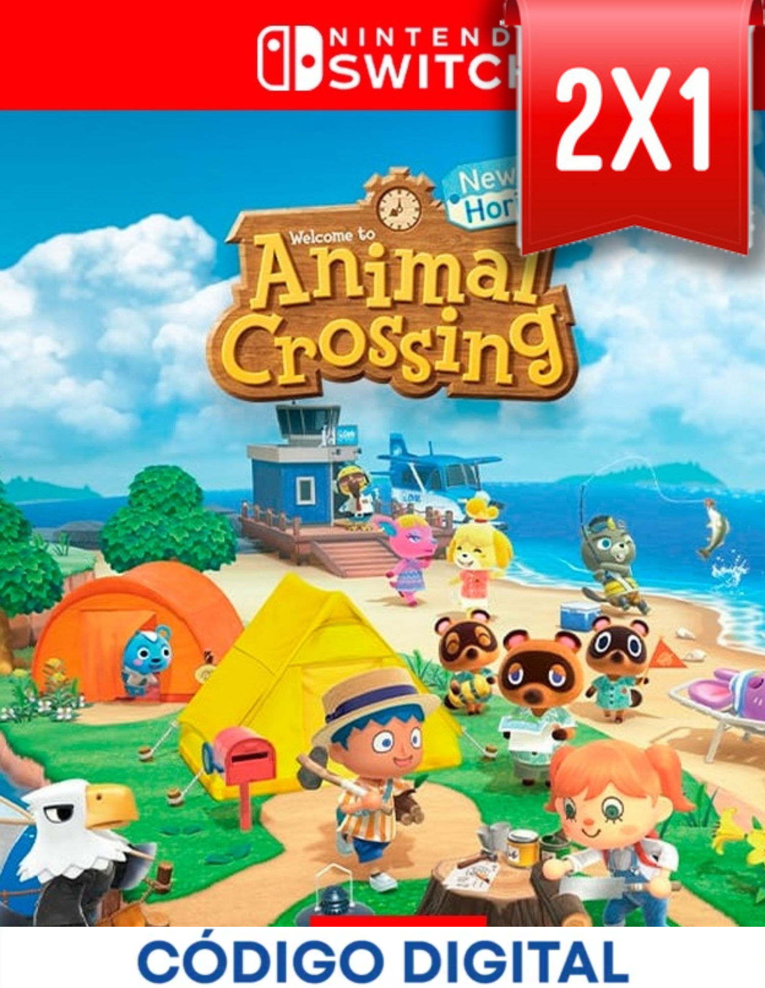 Animal Crossing New Horizons Switch [Codigo Digital]