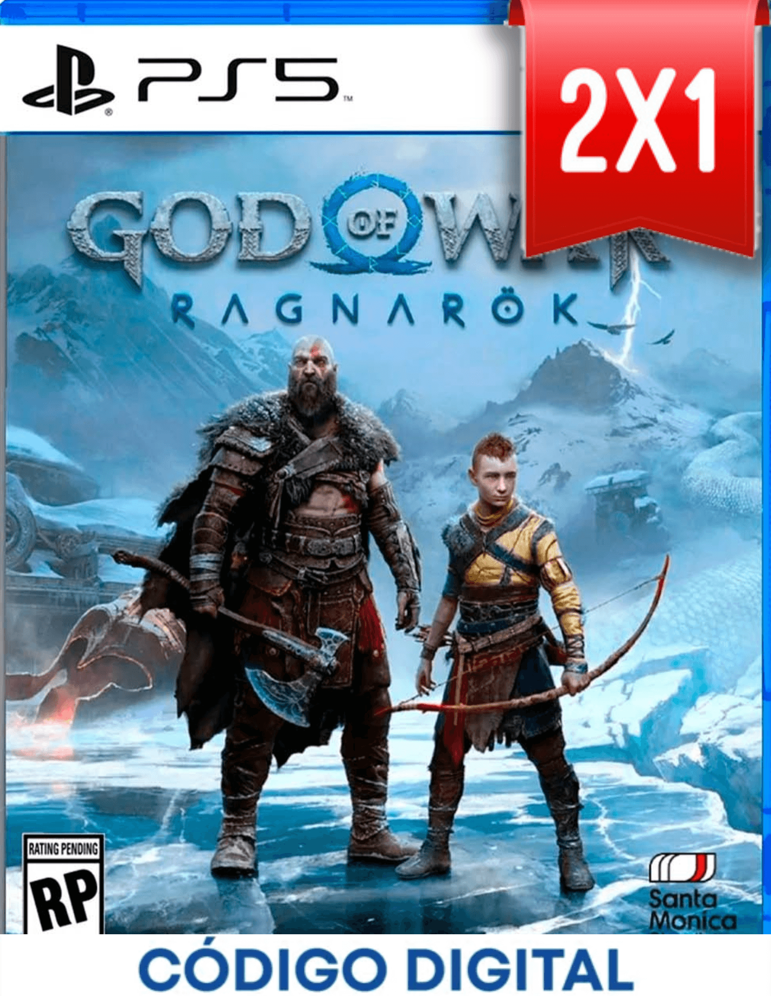 God Of War Ragnarok PS5 [Codigo Digital]
