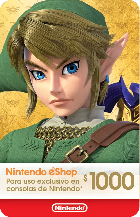 Tarjeta $1000 Nintedo eShop [Codigo Digital]